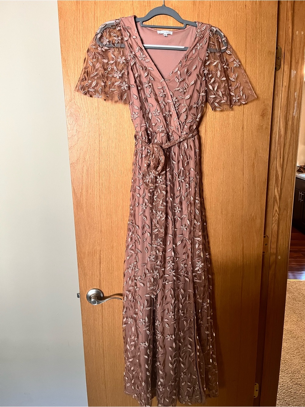 Marseille Embossed Maxi Dress Baltic Born